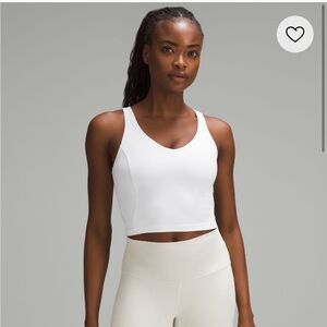 NEW Lululemon Align Tank C/D Cup Size 10 in White